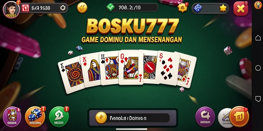 Gameplay seru di BOSKU777 yang memikat pemain Domino.