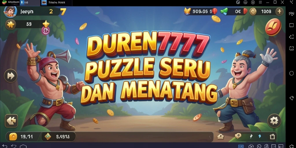 Tampilan gameplay DUREN777 yang menantang dan menarik.