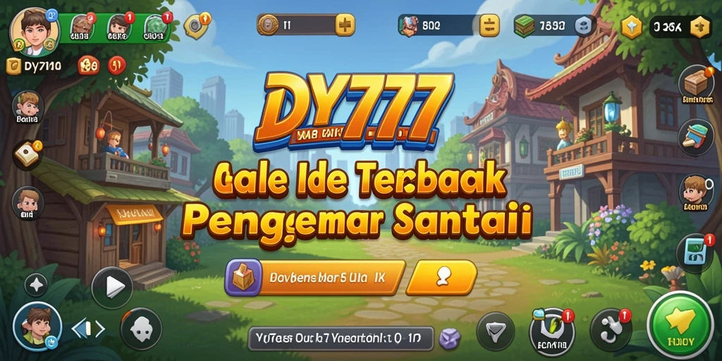 Tampilan gameplay DY777 yang menarik dan santai.