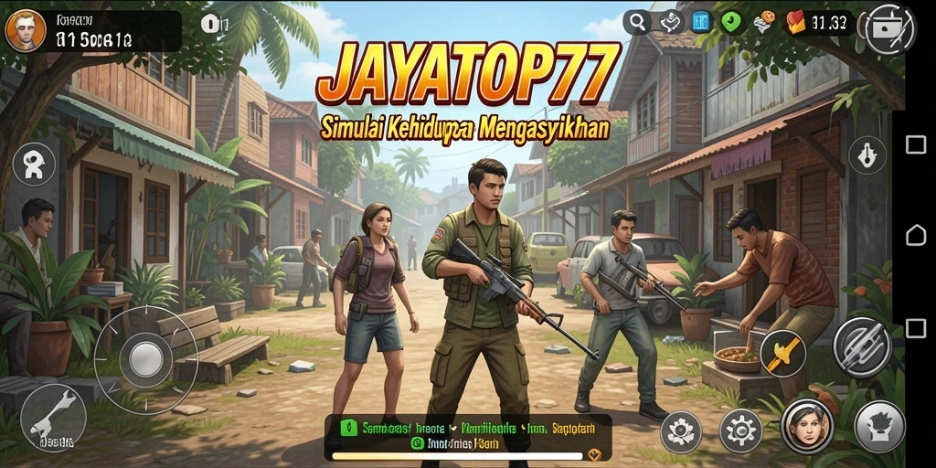 Tampilan gameplay menarik dari JAYATOP77 dengan karakter dan lingkungan yang kaya.