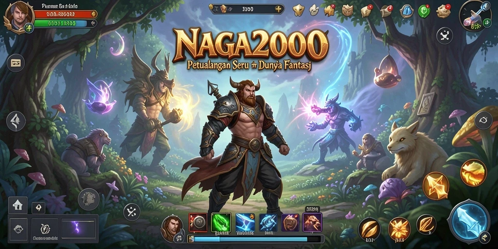 Tampilan gameplay NAGA2000 yang menawan dan penuh petualangan.